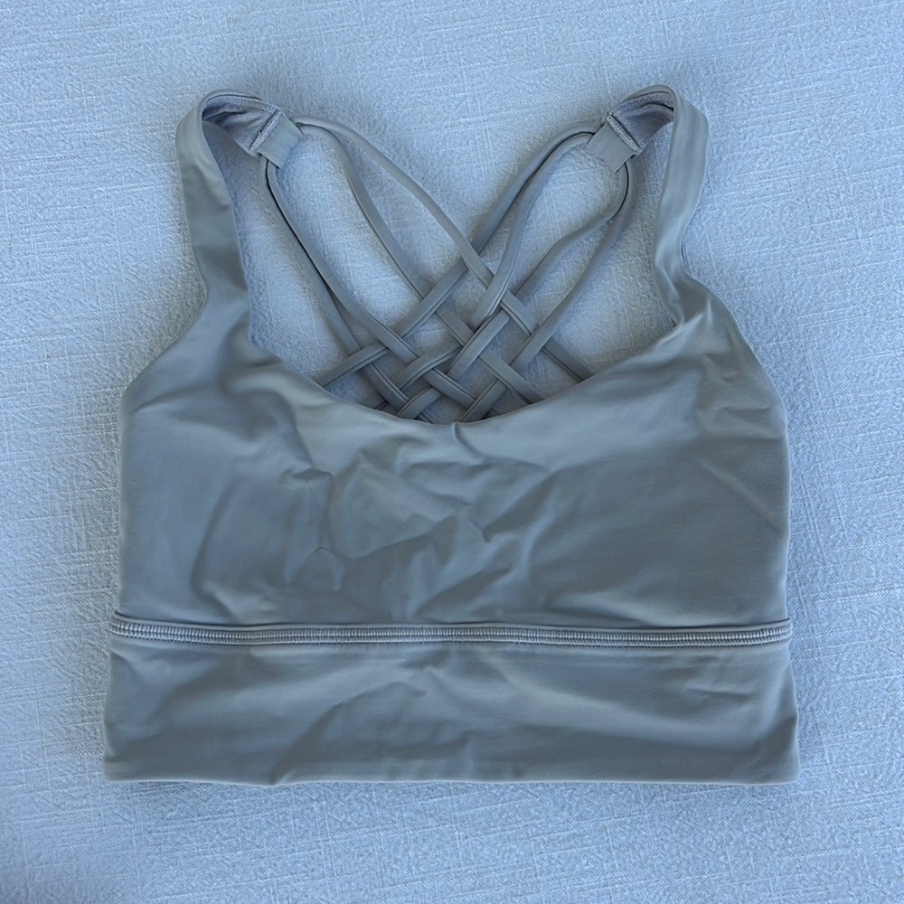 Lululemon energy long lined Sports Bra